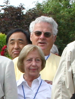 Mahala and Richard Huff during the Society vist to Ireland in 2006©Ken Woolfenden